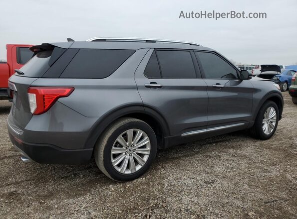 1FMSK7FHXMGB73106 2021 FORD FORD EXPLORER Серый Задняя правая четверть