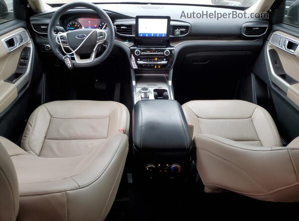 1FMSK7FHXMGB73106 2021 FORD FORD EXPLORER Серый Вид панели приборов