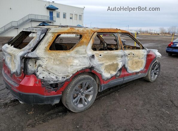 1FMSK8DH2MGC06298 2021 FORD FORD EXPLORER Red Задня права чверть