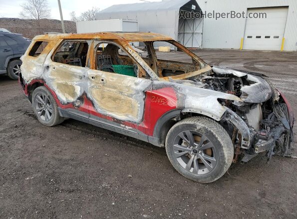 1FMSK8DH2MGC06298 2021 FORD FORD EXPLORER Red Передня права чверть
