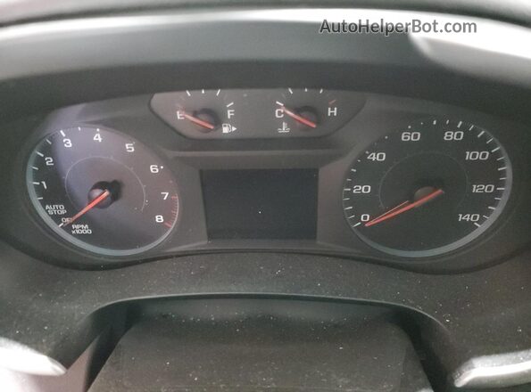 1G1ZD5ST0SF110331 2025 CHEVROLET MALIBU White ხელსაწყოთა პანელის ხედი