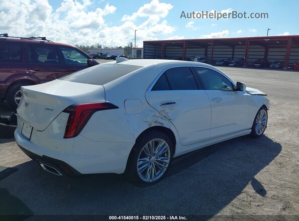 1G6DB5RK3S0110690 2025 CADILLAC CT4 Белый Задняя правая четверть