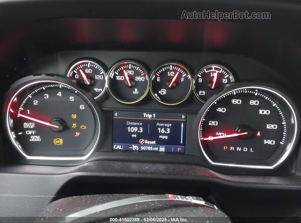 1GCPYEEK9MZ364613 2021 CHEVROLET SILVERADO Red Widok tylnych siedzeń