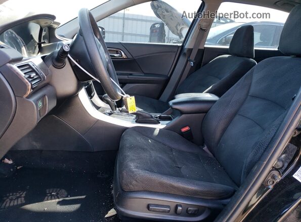 1HGCR2F74HA267426 2017 HONDA ACCORD Black Widok wnętrza z przodu