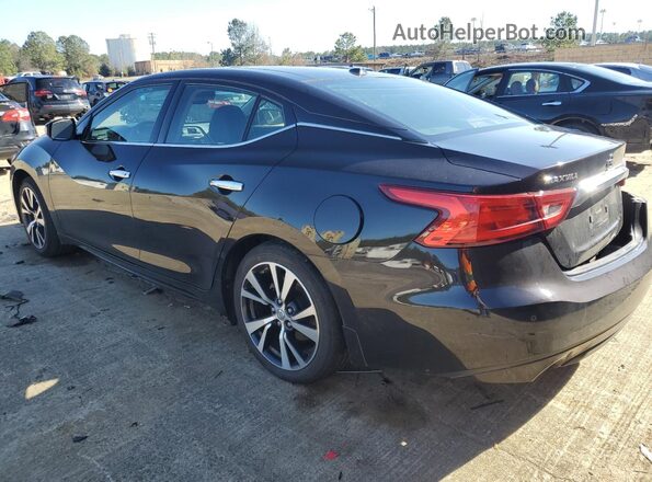 1N4AA6AP9HC363638 2017 NISSAN MAXIMA Black Trasero izquierdo