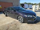 2017 Nissan Maxima 3.5s Black vin: 1N4AA6AP9HC363638