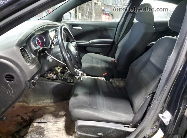 2C3CDXKG1MH520007 2021 DODGE CHARGER Черный Вид салона спереди