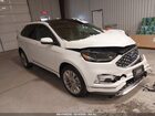 2020 Ford Edge Titanium Белый vin: 2FMPK3K98LBB23971