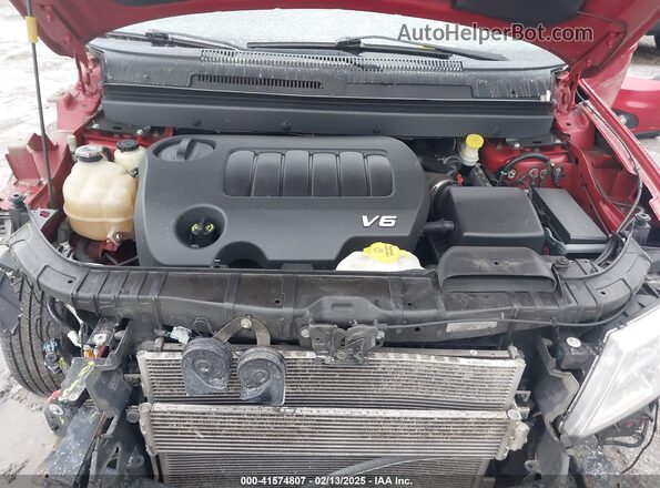 3C4PDCBG8HT532528 2017 DODGE JOURNEY Red უკანა ხედი