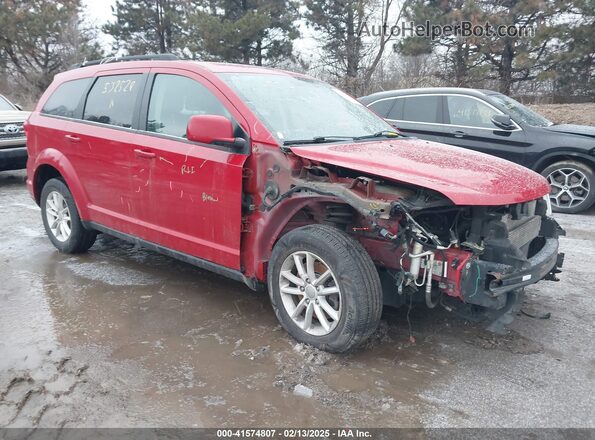 3C4PDCBG8HT532528 2017 DODGE JOURNEY Red წინა მარჯვენა