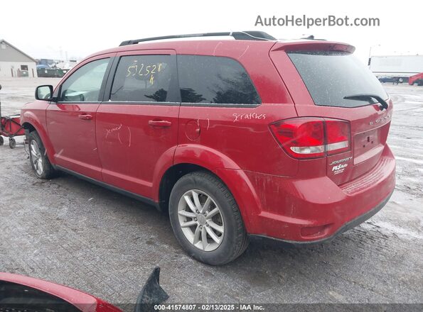 3C4PDCBG8HT532528 2017 DODGE JOURNEY Red უკანა მარცხენა