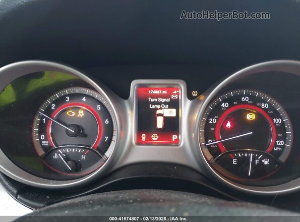 3C4PDCBG8HT532528 2017 DODGE JOURNEY Red უკანა სავარძლების ხედი