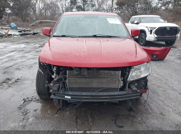 3C4PDCBG8HT532528 2017 DODGE JOURNEY Red ხელსაწყოთა პანელის ხედი