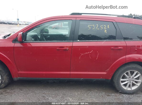 3C4PDCBG8HT532528 2017 DODGE JOURNEY Red სალონის 360-გრადუსიანი ხედი