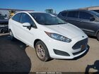 2019 Ford Fiesta Se White vin: 3FADP4BJ4KM141153