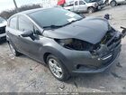 2019 Ford Fiesta Se Gray vin: 3FADP4EJ5KM120159