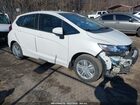 2020 Honda Fit Lx White vin: 3HGGK5H48LM712160