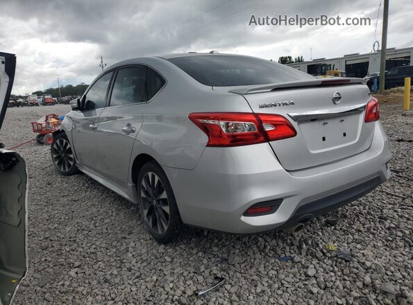 3N1AB7AP1HY400883 2017 NISSAN SENTRA Silver უკანა მარცხენა
