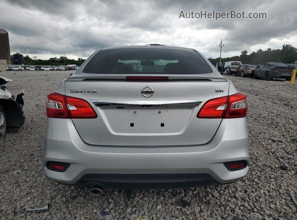 3N1AB7AP1HY400883 2017 NISSAN SENTRA Silver უკანა ხედი