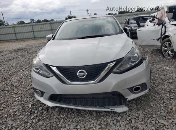3N1AB7AP1HY400883 2017 NISSAN SENTRA Silver წინა ხედი