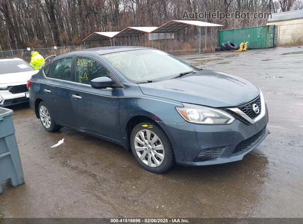 3N1AB7AP8HY212331 2017 NISSAN SENTRA Dark Blue Front right