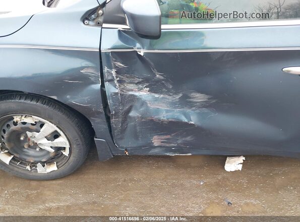 3N1AB7AP8HY212331 2017 NISSAN SENTRA Dark Blue Front view