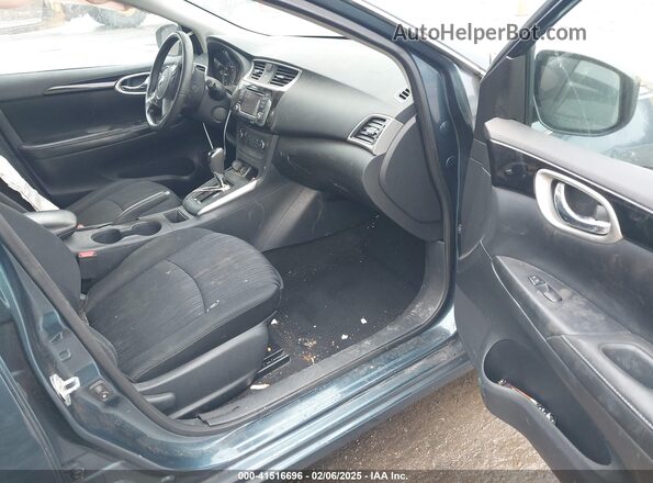 3N1AB7AP8HY212331 2017 NISSAN SENTRA Dark Blue Front interior view