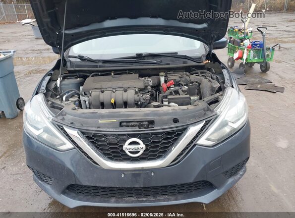 3N1AB7AP8HY212331 2017 NISSAN SENTRA Dark Blue Rear view