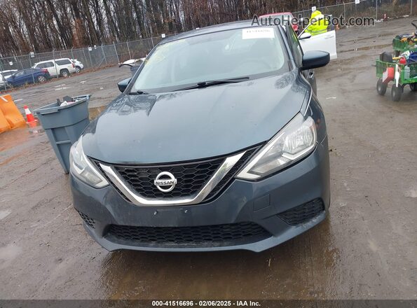 3N1AB7AP8HY212331 2017 NISSAN SENTRA Dark Blue Instrument cluster view