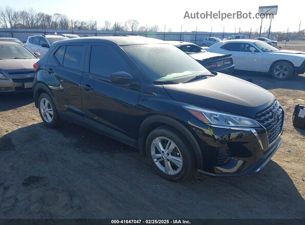 3N1CP5BV2ML519755 2021 NISSAN KICKS Black Front right