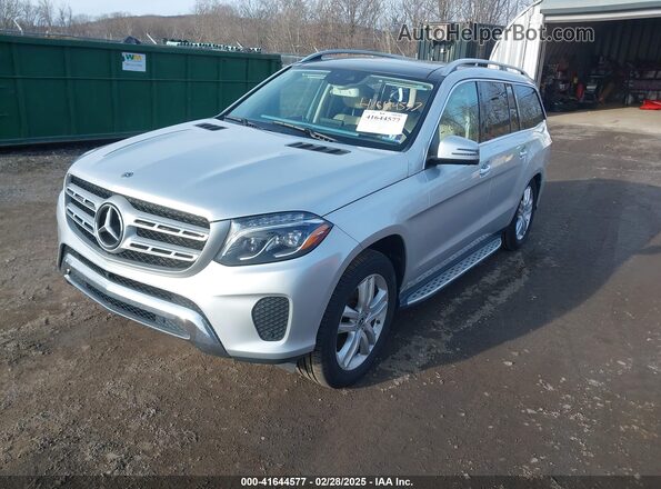 4JGDF6EE1KB237753 2019 MERCEDES-BENZ GLS 450 Серебряный Передняя левая четверть
