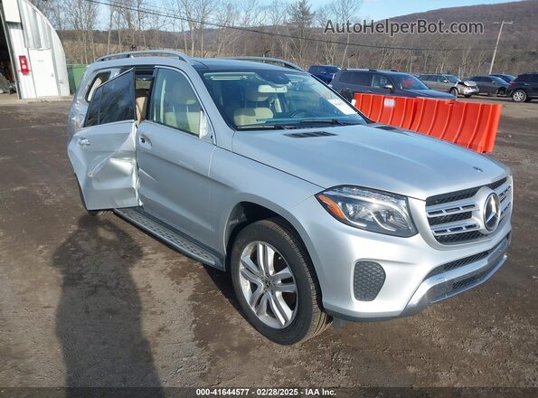 4JGDF6EE1KB237753 2019 MERCEDES-BENZ GLS 450 Серебряный Передняя правая четверть