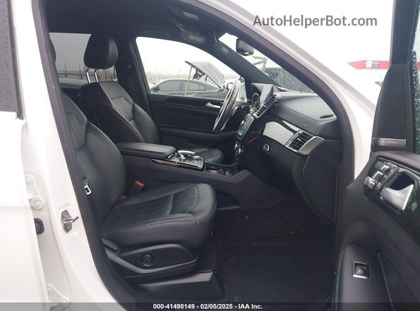 4JGDF6EE9KB236639 2019 MERCEDES-BENZ GLS White წინა სალონის ხედი
