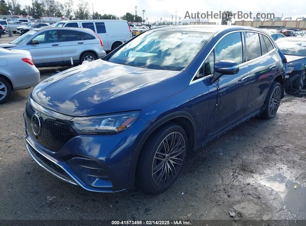 4JGGM1CB9PA034878 2023 MERCEDES-BENZ EQE 350 SUV Dark Blue Передняя левая четверть