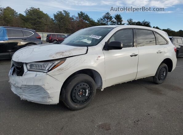 5J8YD4H02LL016644 2020 ACURA MDX White Przód lewy