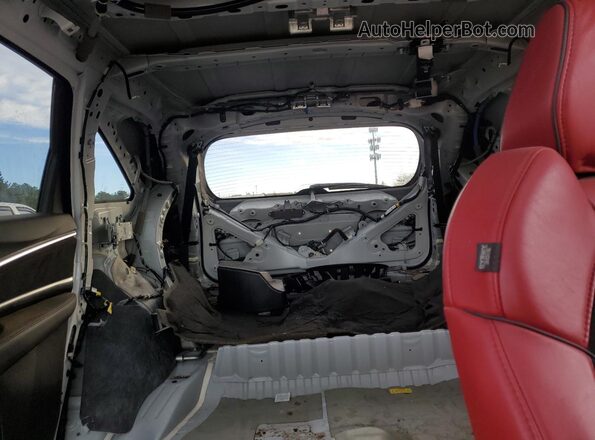 5J8YD4H02LL016644 2020 ACURA MDX White Widok tylnych siedzeń