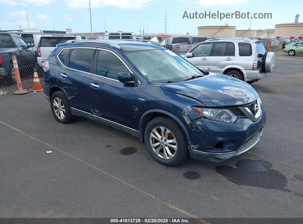 5N1AT2MT9GC852296 2016 NISSAN ROGUE Blue წინა მარჯვენა
