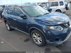 2016 Nissan Rogue Sv Blue vin: 5N1AT2MT9GC852296