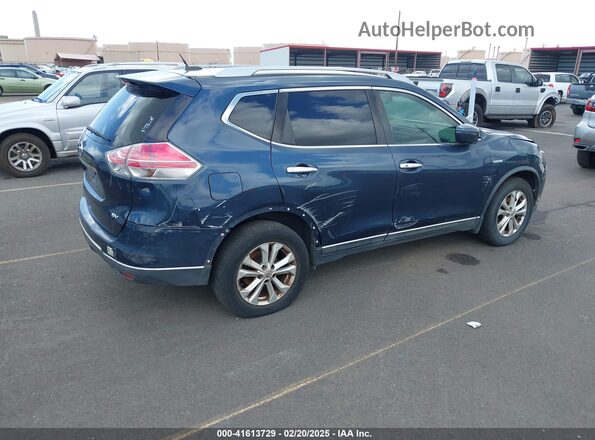 5N1AT2MT9GC852296 2016 NISSAN ROGUE Blue უკანა მარჯვენა
