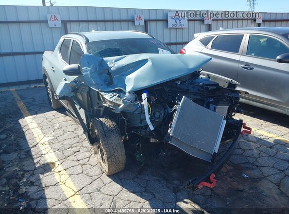 5NTJDDDF4SH130417 2025 HYUNDAI SANTA CRUZ Синий Передняя правая четверть