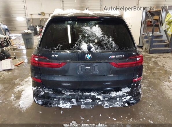 5UXCX6C01N9M34758 2022 BMW X7 Black 
