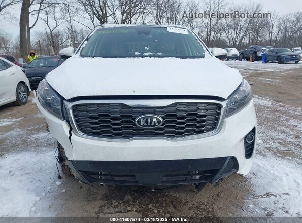 5XYPHDA59LG707153 2020 KIA SORENTO Белый Вид задней части салона