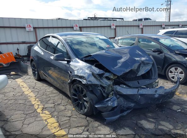 5YJYGDEE1LF010987 2020 TESLA MODEL Y Серый Передняя правая четверть