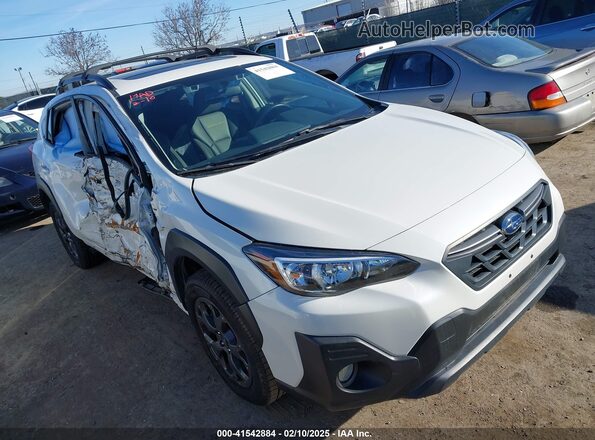 JF2GTHSC0MH269619 2021 SUBARU CROSSTREK White Przód prawy