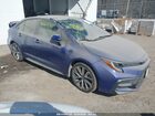 2020 Toyota Corolla Se Blue vin: JTDS4RCE9LJ035563