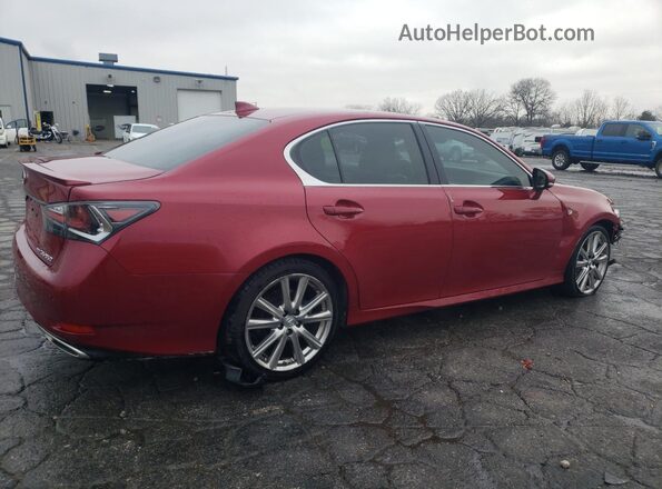 JTHCZ1BL5JA007536 2018 LEXUS GS Красный Задняя правая четверть