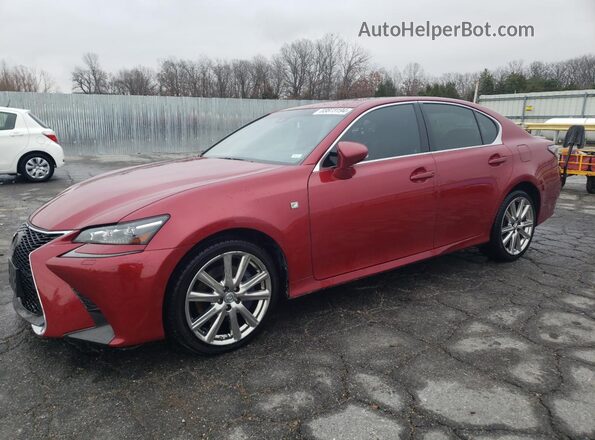 JTHCZ1BL5JA007536 2018 LEXUS GS Красный Передняя левая четверть