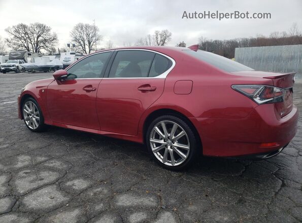 JTHCZ1BL5JA007536 2018 LEXUS GS Красный Задняя левая четверть