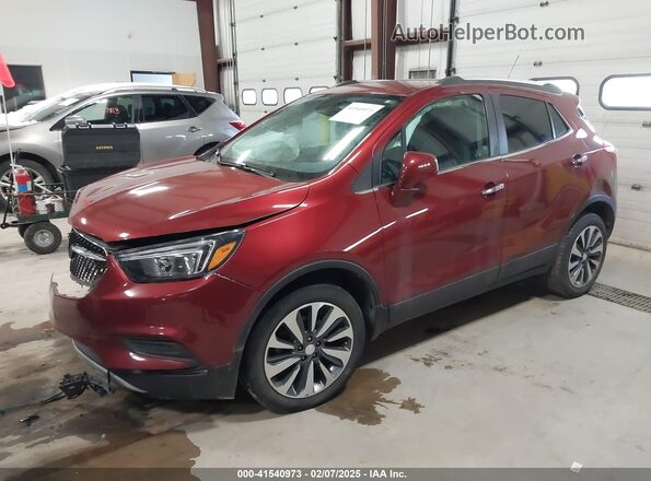 KL4CJASB8MB336238 2021 BUICK ENCORE Бордовый Передняя левая четверть