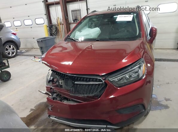 KL4CJASB8MB336238 2021 BUICK ENCORE Бордовый Вид щитка приборов